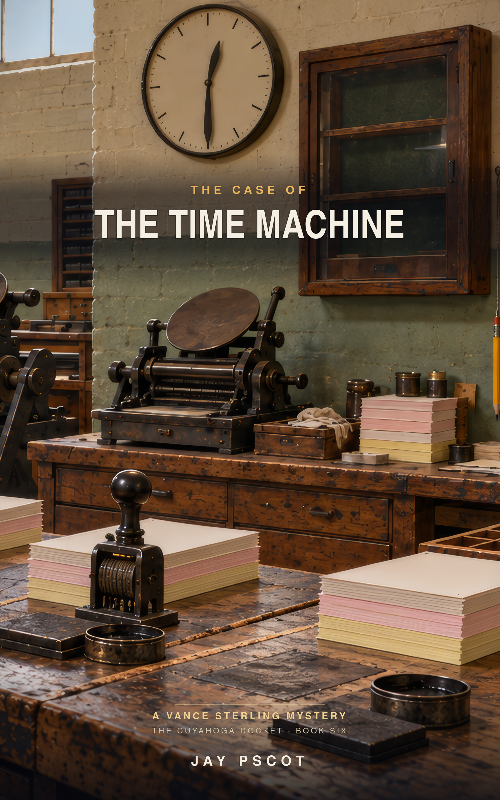 Cover of The Case of The Time Machine